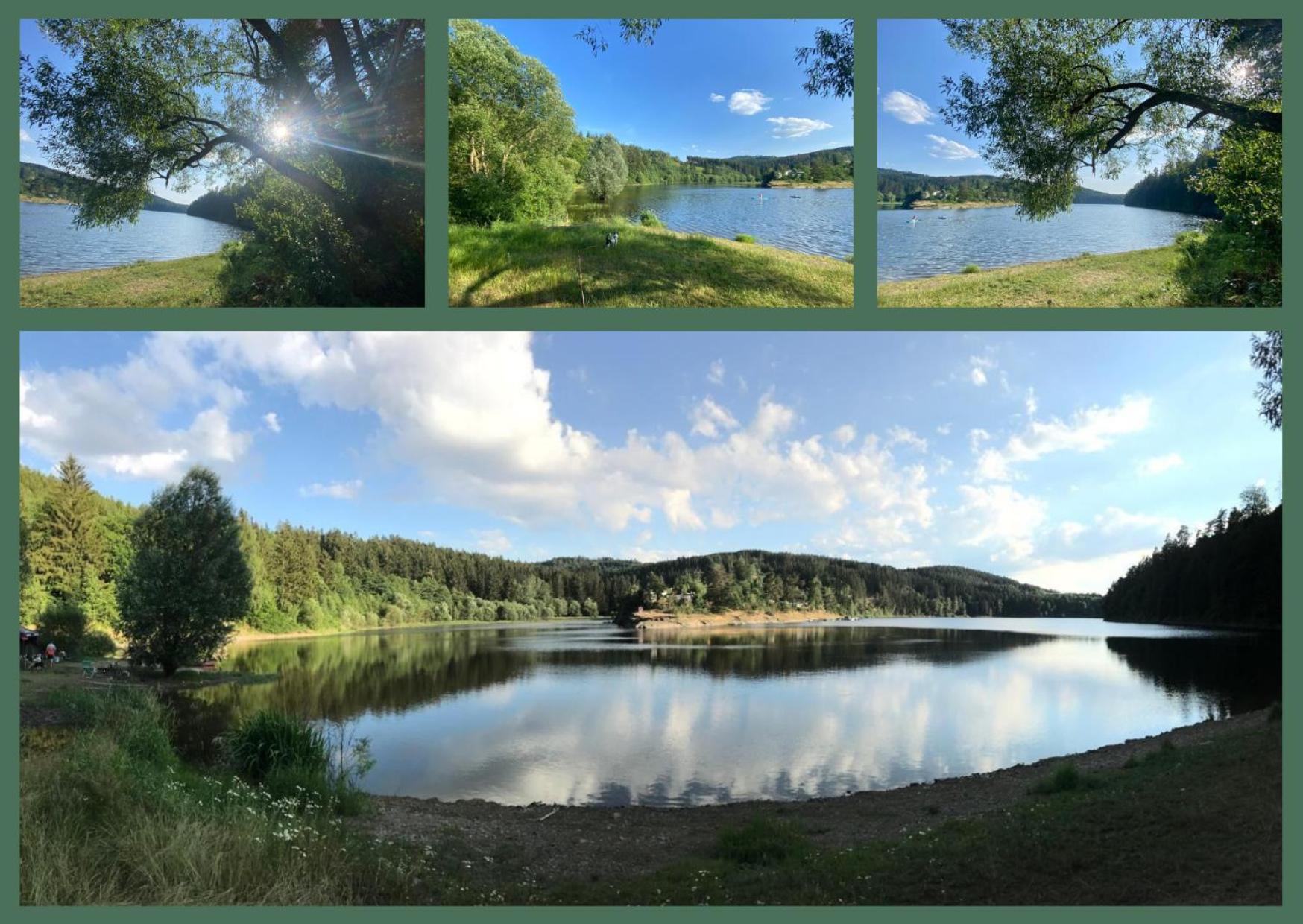 Pension Und Ferienwohnung Am Teich Schleiz Bagian luar foto
